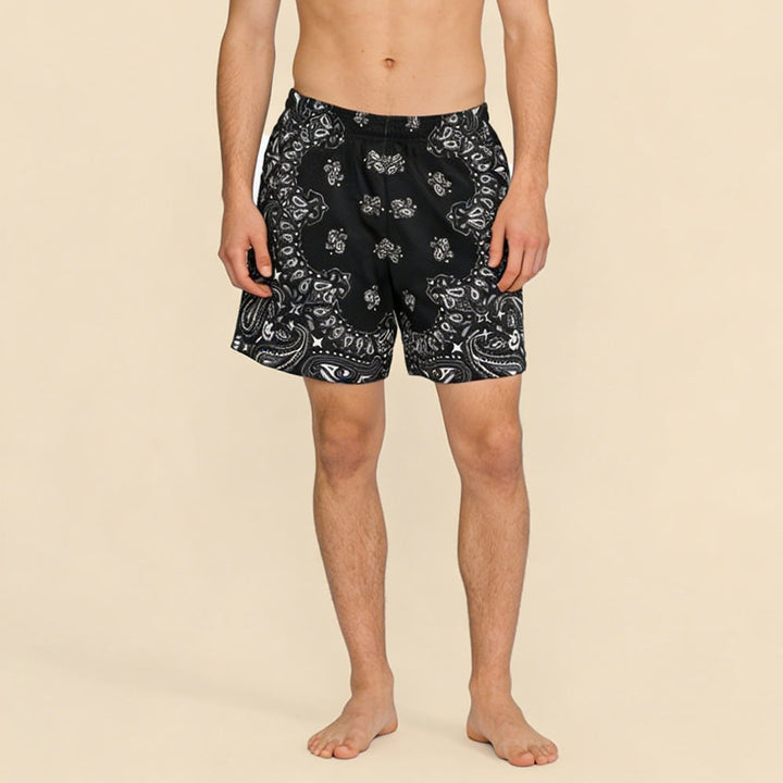 Olivenorma - Pantaloncini sportivi da basket e corsa, stampati, estivi, alla moda, da uomo - image 23