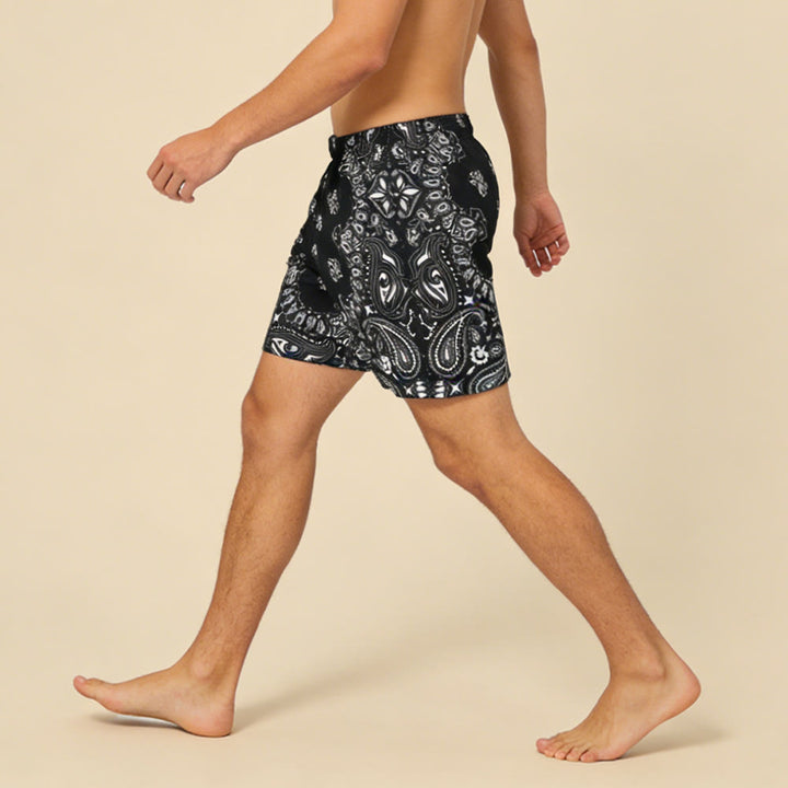 Olivenorma - Pantaloncini sportivi da basket e corsa, stampati, estivi, alla moda, da uomo - image 25