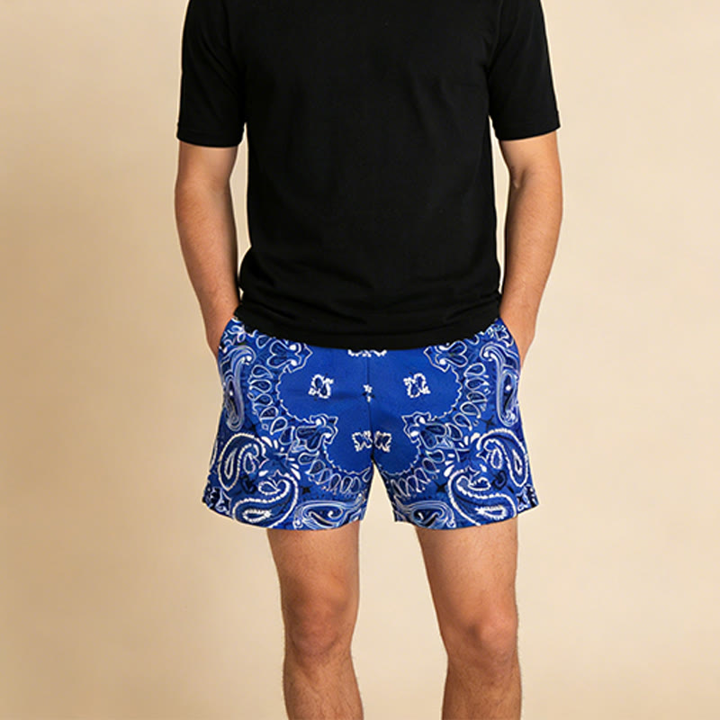 Olivenorma - Pantaloncini sportivi da basket e corsa, stampati, estivi, alla moda, da uomo - image 28