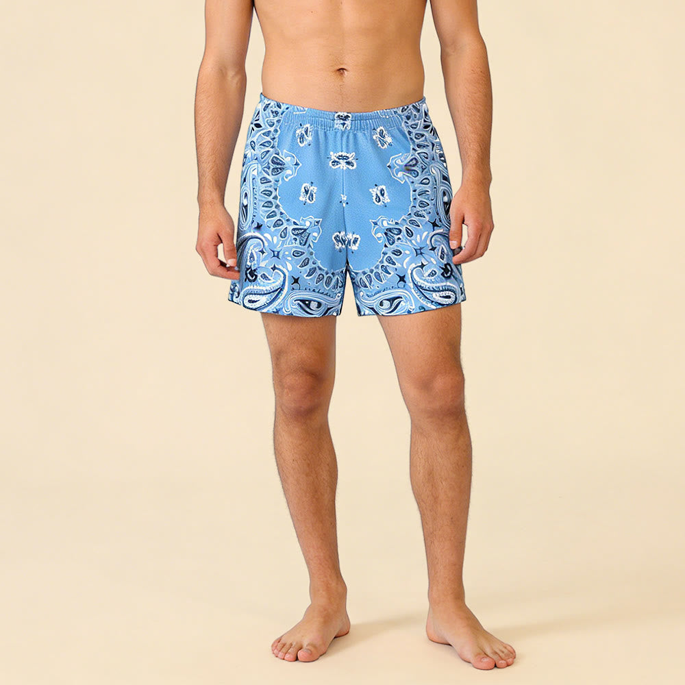 Olivenorma - Pantaloncini sportivi da basket e corsa, stampati, estivi, alla moda, da uomo - image 40