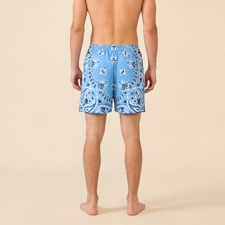 Olivenorma - Pantaloncini sportivi da basket e corsa, stampati, estivi, alla moda, da uomo - image 39
