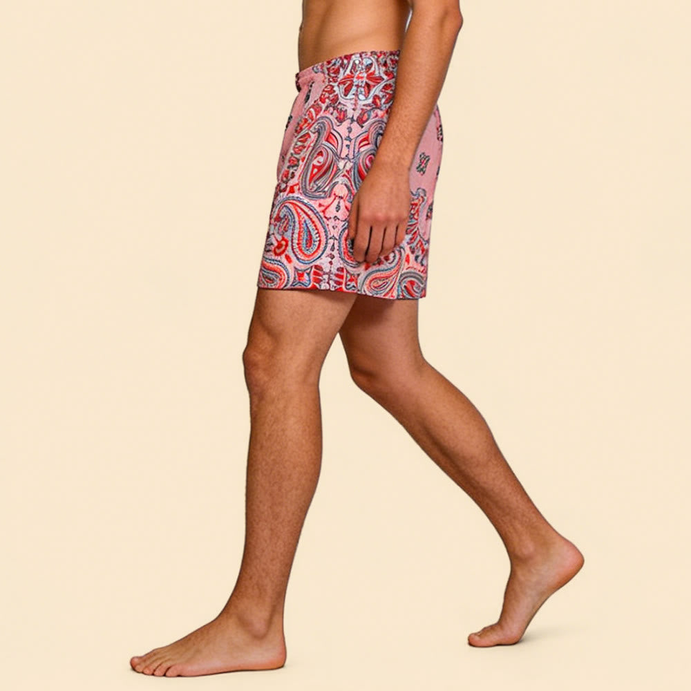 Olivenorma - Pantaloncini sportivi da basket e corsa, stampati, estivi, alla moda, da uomo - image 45