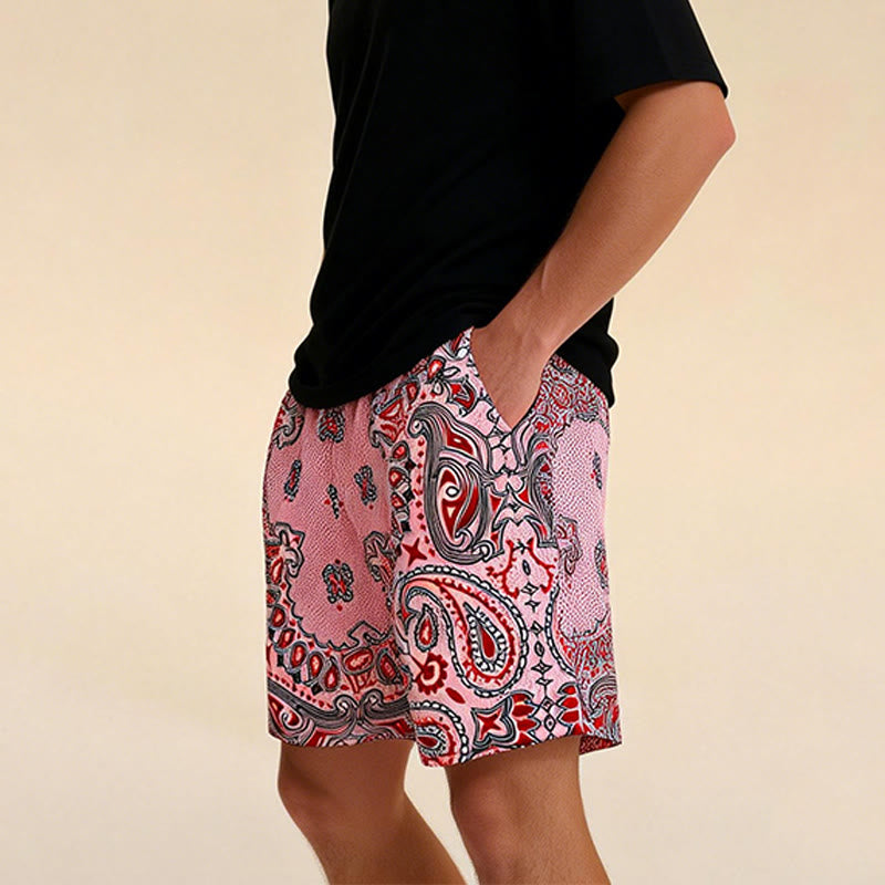 Olivenorma - Pantaloncini sportivi da basket e corsa, stampati, estivi, alla moda, da uomo - image 44