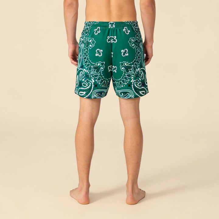 Olivenorma - Pantaloncini sportivi da basket e corsa, stampati, estivi, alla moda, da uomo - image 56