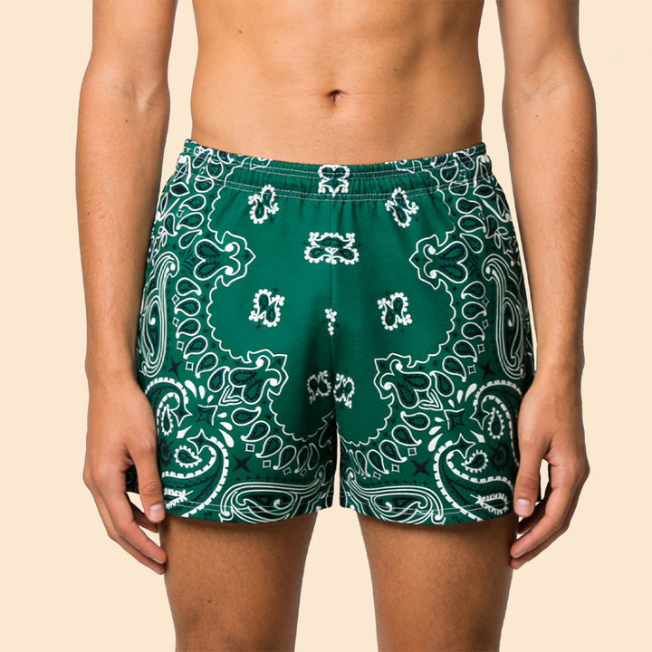 Olivenorma - Pantaloncini sportivi da basket e corsa, stampati, estivi, alla moda, da uomo - image 60