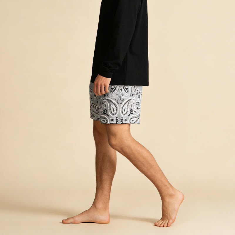 Olivenorma - Pantaloncini sportivi da basket e corsa, stampati, estivi, alla moda, da uomo - image 10