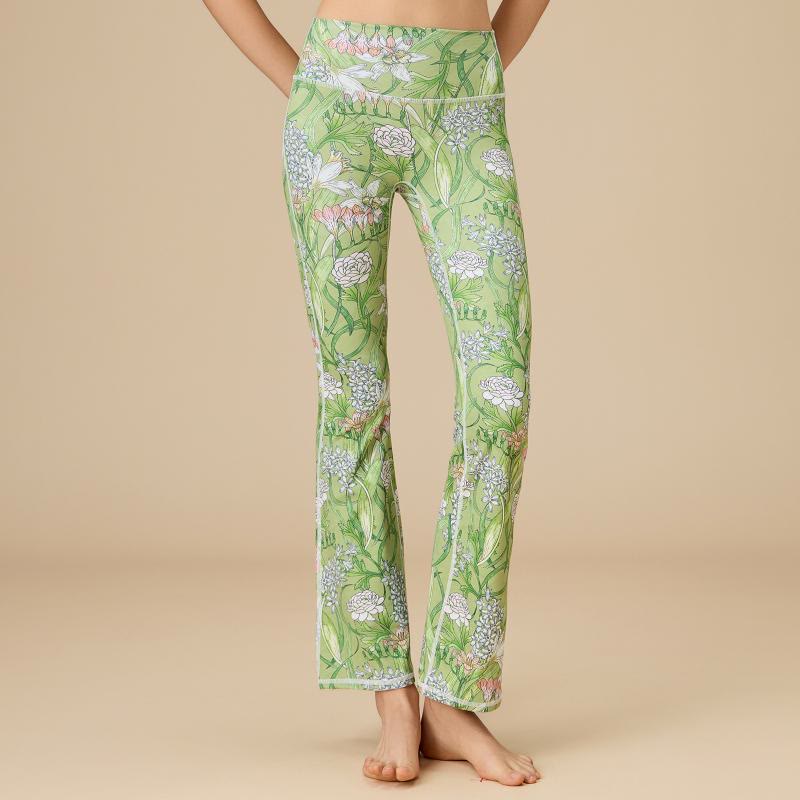 Olivenorma - Pantaloni da yoga svasati a vita alta scolpiti da donna - Giardino della Fantasia - XL - image 20