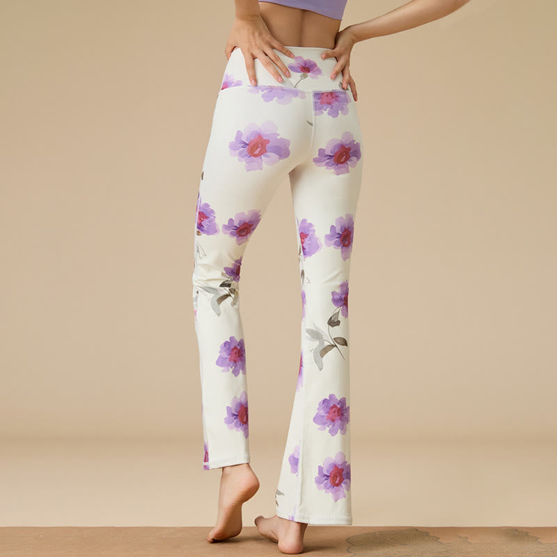 Olivenorma - Pantaloni da yoga svasati a vita alta scolpiti da donna - image 12