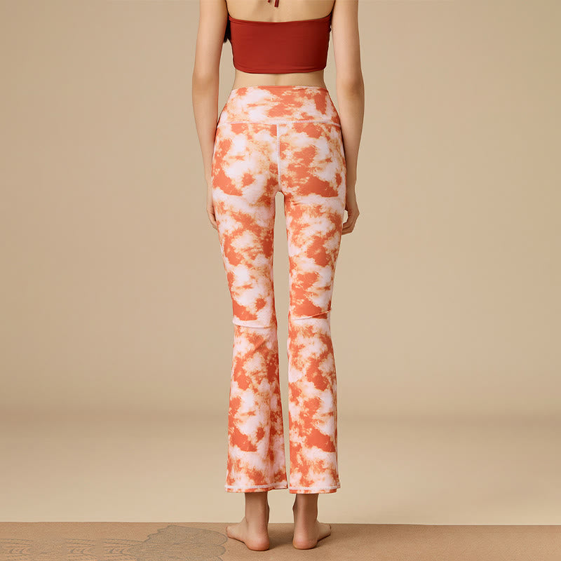 Olivenorma - Pantaloni da yoga svasati a vita alta scolpiti da donna - image 1