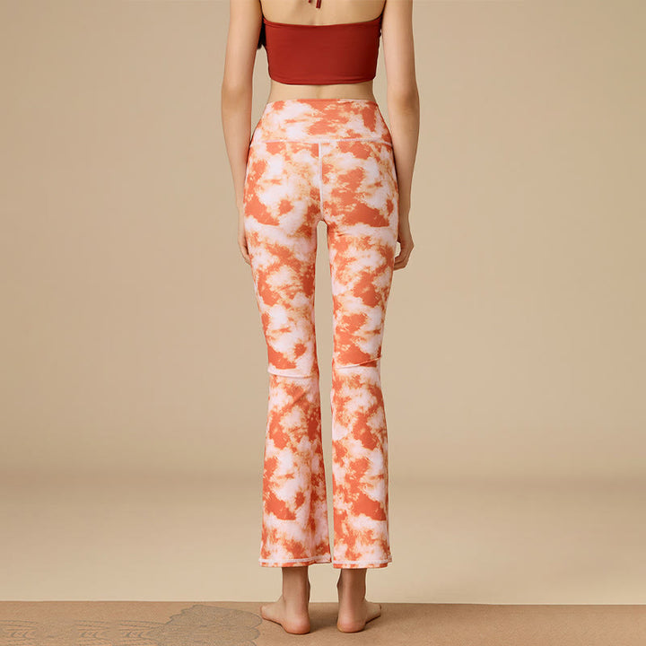 Olivenorma - Pantaloni da yoga svasati a vita alta scolpiti da donna - image 1