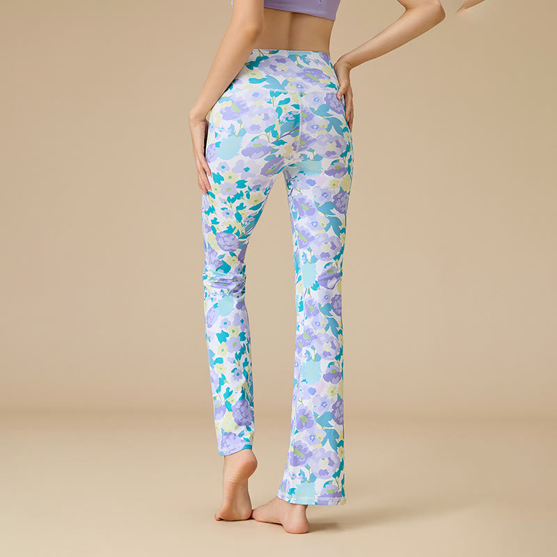 Olivenorma - Pantaloni da yoga svasati a vita alta scolpiti da donna - image 15