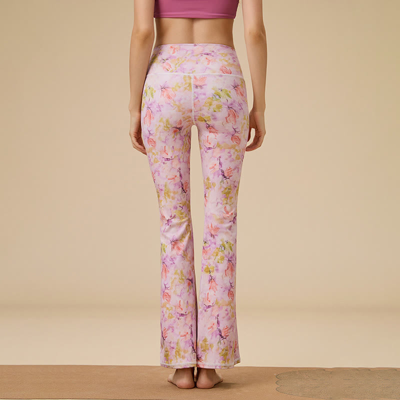 Olivenorma - Pantaloni da yoga svasati a vita alta scolpiti da donna - image 7