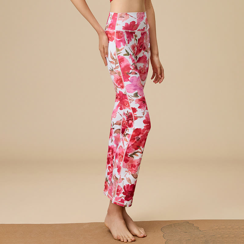 Olivenorma - Pantaloni da yoga svasati a vita alta scolpiti da donna - image 27