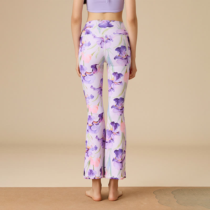 Olivenorma - Pantaloni da yoga svasati a vita alta scolpiti da donna - image 19