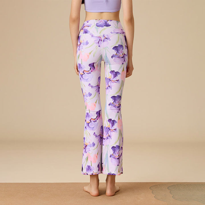 Olivenorma - Pantaloni da yoga svasati a vita alta scolpiti da donna - image 19