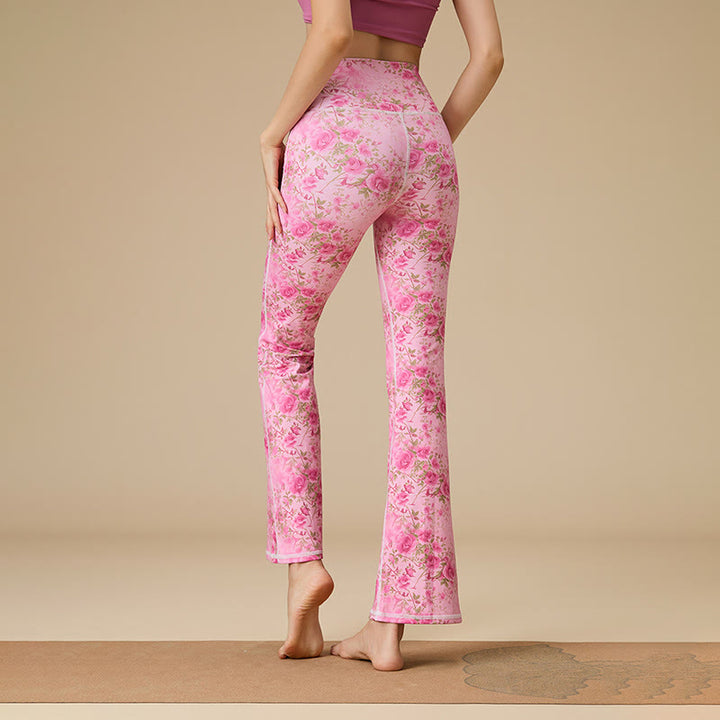 Olivenorma - Pantaloni da yoga svasati a vita alta scolpiti da donna - image 10