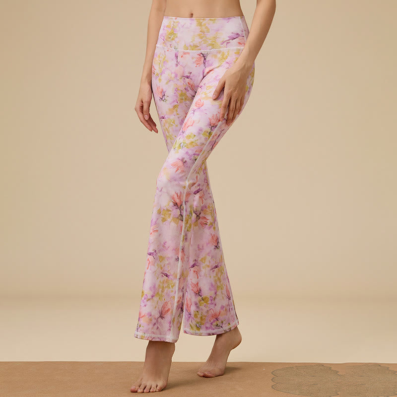 Olivenorma - Pantaloni da yoga svasati a vita alta scolpiti da donna - image 6