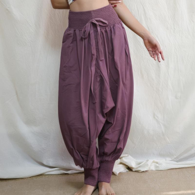 Olivenorma Pantaloni da yoga vintage da donna - Viola - image 0