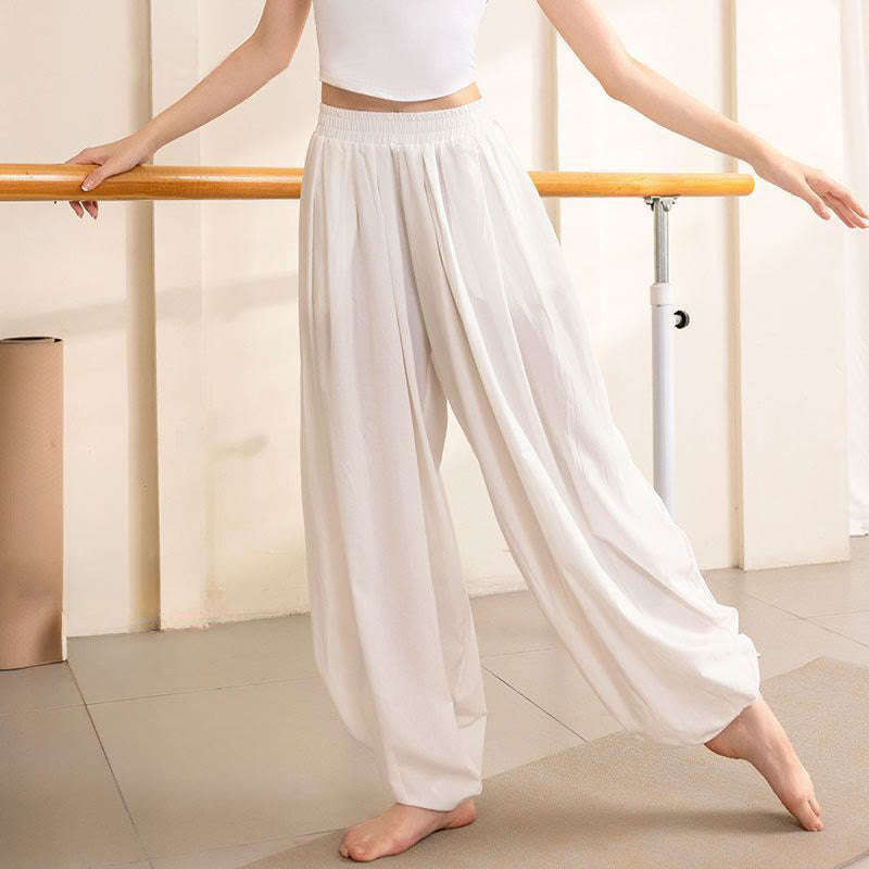 Pantaloni harem da yoga da donna Olivenorma - image 4