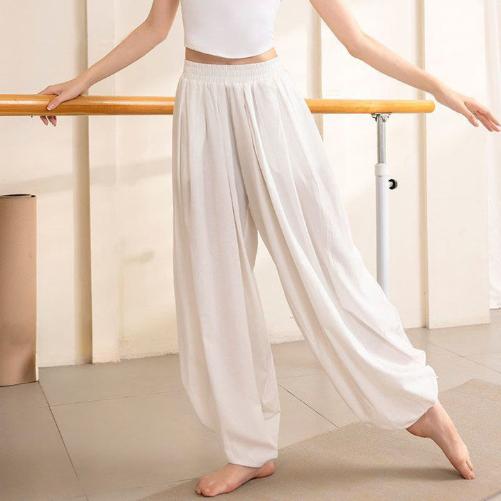 Pantaloni harem da yoga da donna Olivenorma - image 4