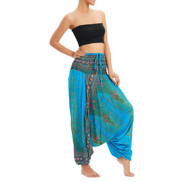 Olivenorma Pantaloni da yoga a gamba larga bohémien da donna - image 13