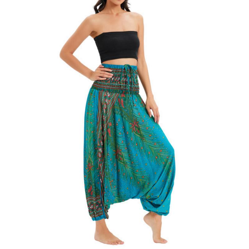 Olivenorma Pantaloni da yoga a gamba larga bohémien da donna - image 26