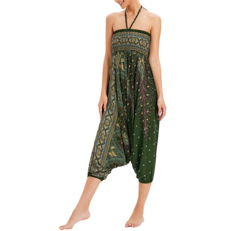 Olivenorma Pantaloni da yoga a gamba larga bohémien da donna - image 4