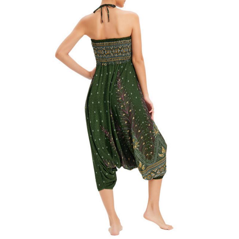 Olivenorma Pantaloni da yoga a gamba larga bohémien da donna - image 3