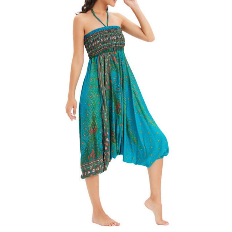 Olivenorma Pantaloni da yoga a gamba larga bohémien da donna - image 25