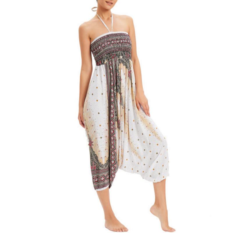 Olivenorma Pantaloni da yoga a gamba larga bohémien da donna - image 9