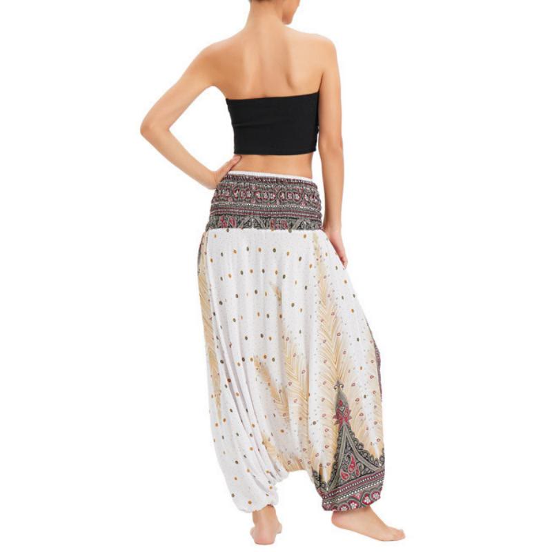 Olivenorma Pantaloni da yoga a gamba larga bohémien da donna - image 7