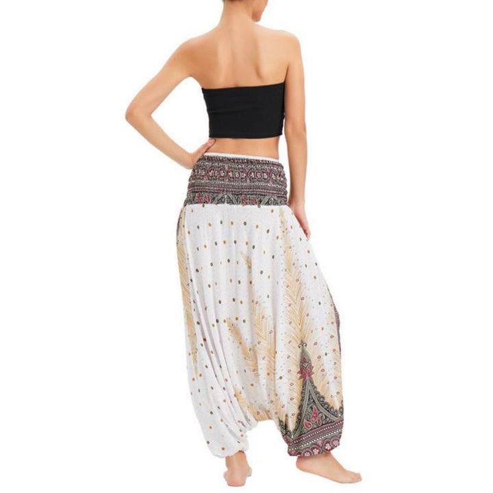 Olivenorma Pantaloni da yoga a gamba larga bohémien da donna - image 7