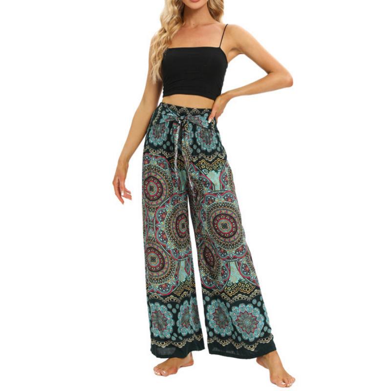 Olivenorma Pantaloni da yoga bohémien da donna - image 0