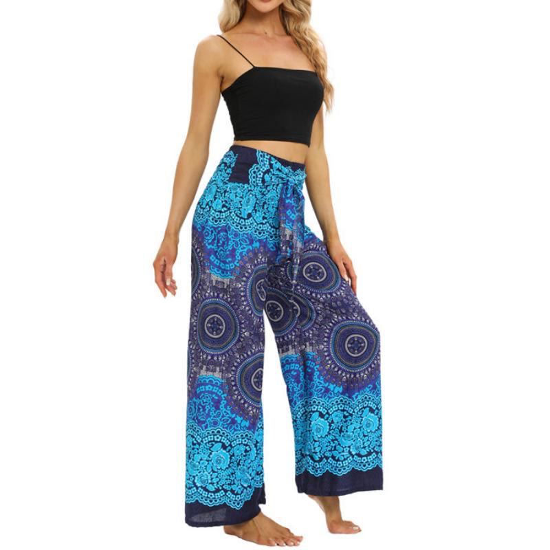 Olivenorma Pantaloni larghi bohémien da donna - image 6