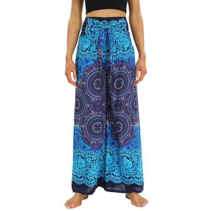 Olivenorma Pantaloni larghi bohémien da donna - image 7