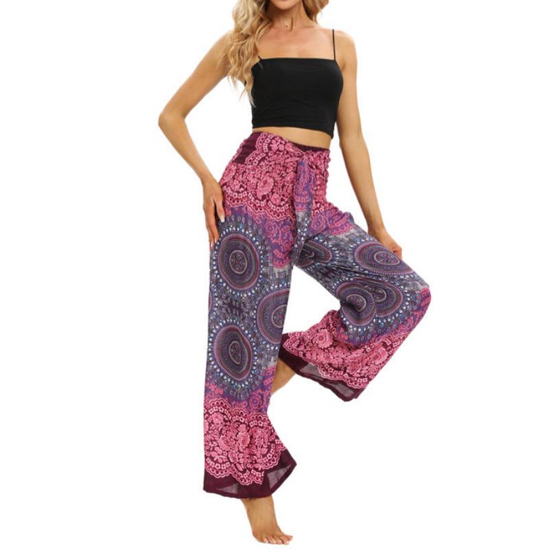 Olivenorma Pantaloni larghi bohémien da donna - image 1