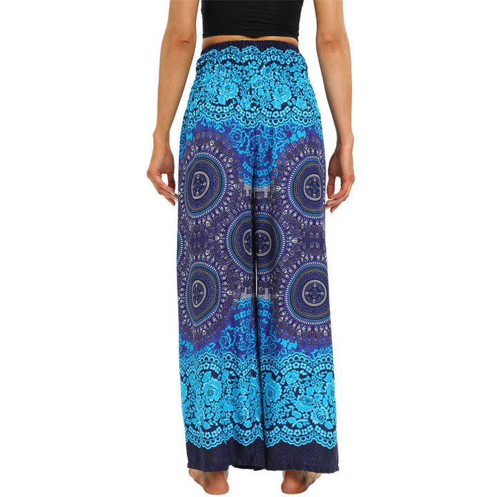 Olivenorma Pantaloni larghi bohémien da donna - image 8