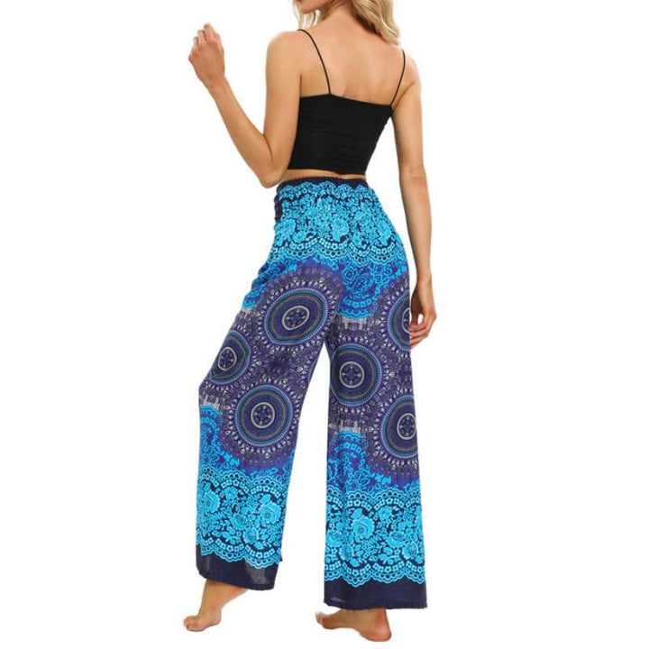 Olivenorma Pantaloni larghi bohémien da donna - image 5