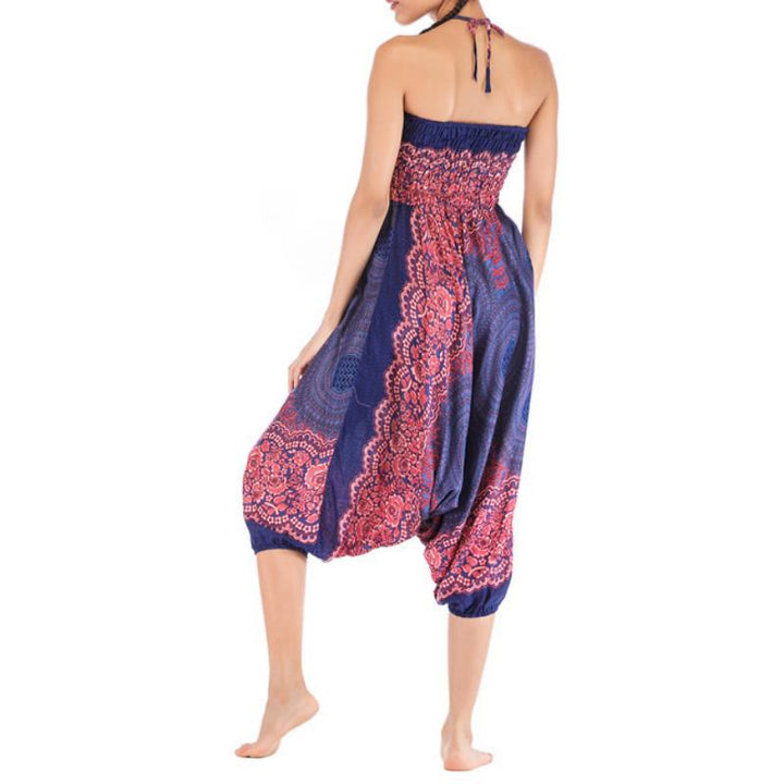 Olivenorma Pantaloni da yoga bohémien rilassati con cavallo basso da donna - image 25