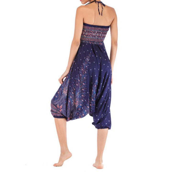 Olivenorma Pantaloni da yoga bohémien con cavallo basso da donna - image 40