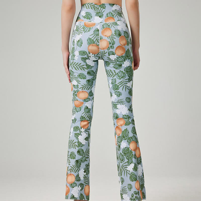 Olivenorma - Pantaloni da yoga e fitness stampati da donna - image 8