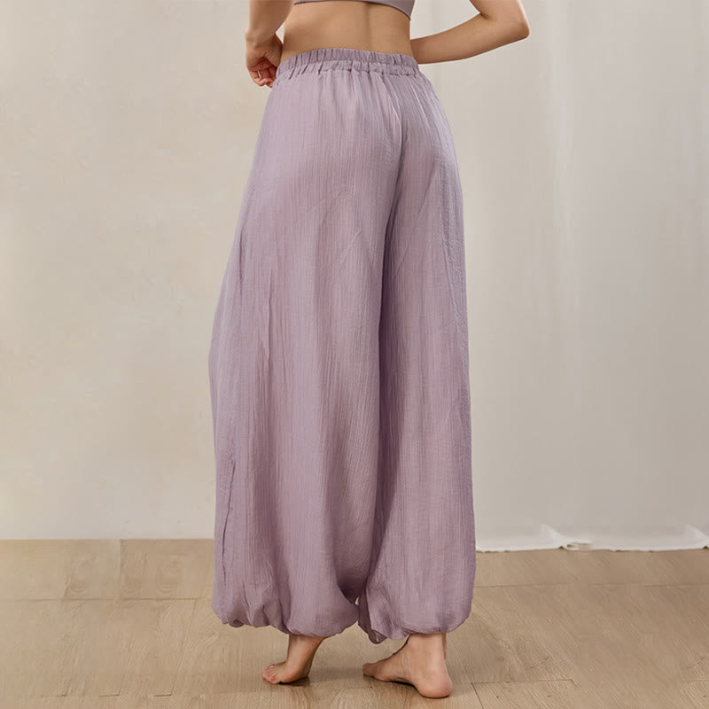 Pantaloni a gamba larga Zen Lantern da donna Olivenorma - image 0