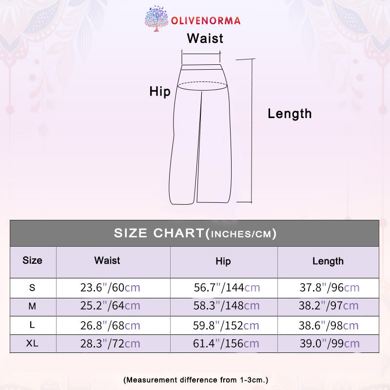 Pantaloni a gamba larga Zen Lantern da donna Olivenorma - image 9