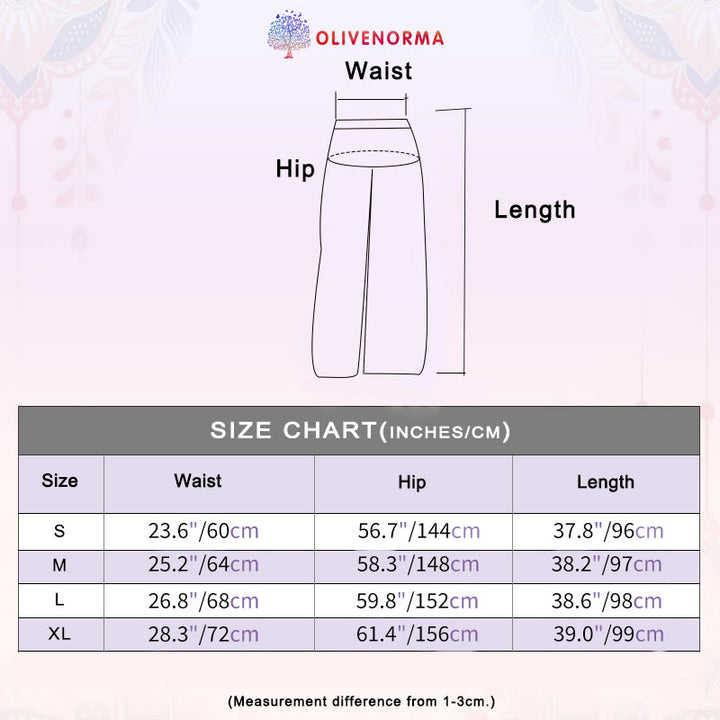 Pantaloni a gamba larga Zen Lantern da donna Olivenorma - image 9