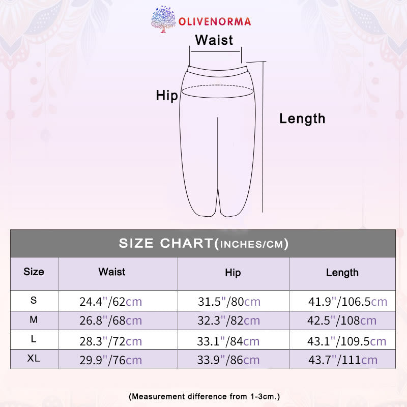 Pantaloni harem da yoga da donna Olivenorma - image 9