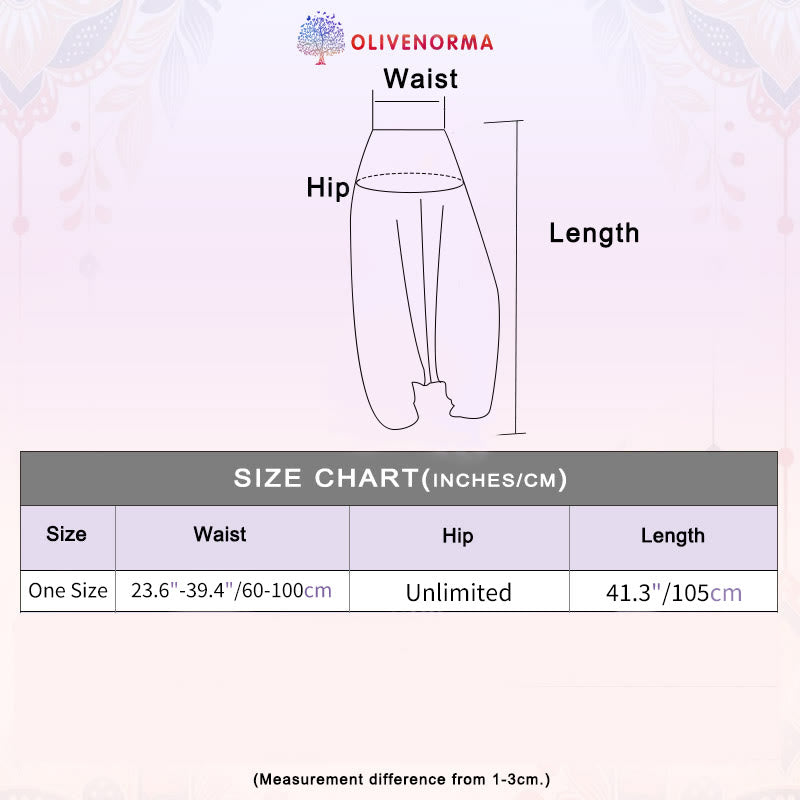 Olivenorma Pantaloni da yoga a gamba larga bohémien da donna - image 29