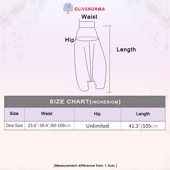 Olivenorma Pantaloni da yoga a gamba larga bohémien da donna - image 29