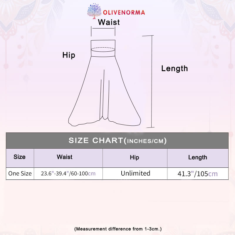 Olivenorma Pantaloni da yoga bohémien con cavallo basso da donna - image 42