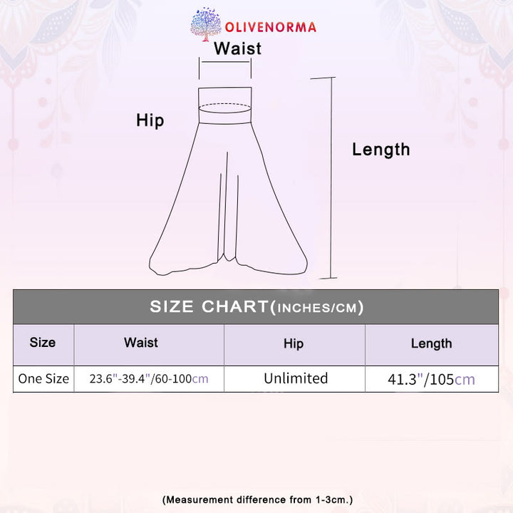 Olivenorma Pantaloni da yoga bohémien con cavallo basso da donna - image 42