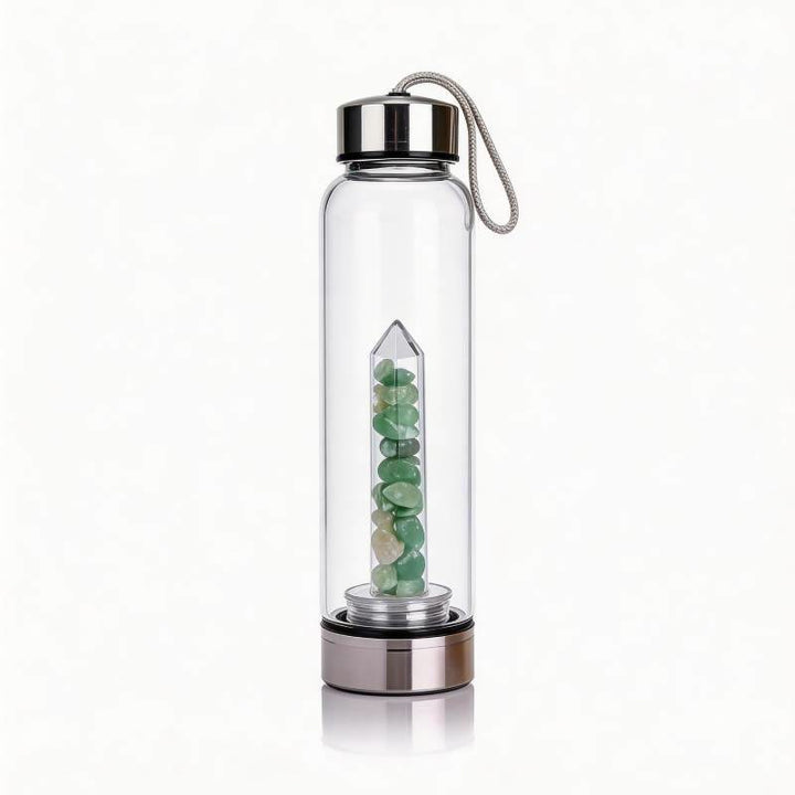 Bottiglia d'acqua Olivenorma Crystal Elixir - Avventurina verde - image 13